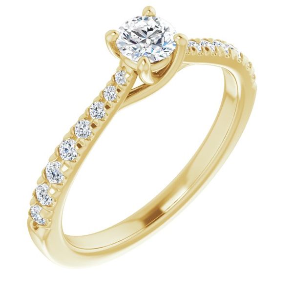 French-Set Engagement Ring L.I. Goldmine Smithtown, NY