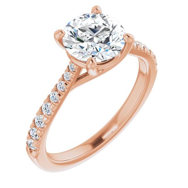 French-Set Engagement Ring Mesa Jewelers Grand Junction, CO