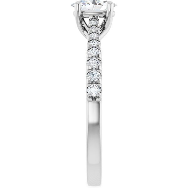 French-Set Engagement Ring Image 4 Shipley's Fine Jewelry Hampstead, MD