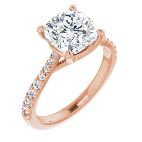 French-Set Engagement Ring Mesa Jewelers Grand Junction, CO