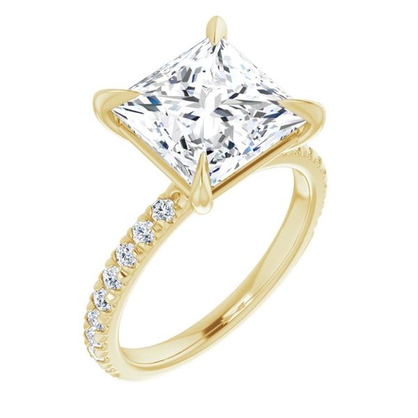 French-Set Engagement Ring Victoria Jewellers REGINA, SK