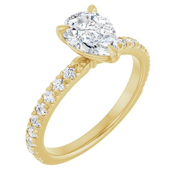 French-Set Engagement Ring Glatz Jewelry Aliquippa, PA