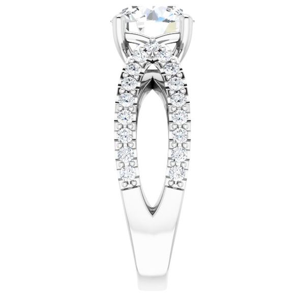 Accented Engagement Ring Image 4 James Douglas Jewelers LLC Monroeville, PA