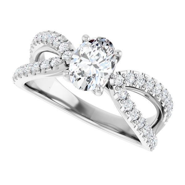 Accented Engagement Ring Image 5 James Douglas Jewelers LLC Monroeville, PA