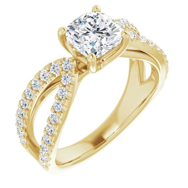 Accented Engagement Ring Jayson Jewelers Cape Girardeau, MO