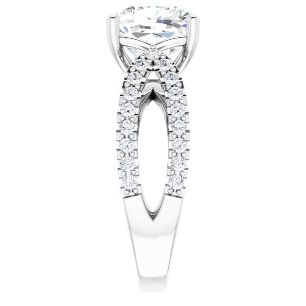 Accented Engagement Ring Image 4 Jambs Jewelry Raymond, NH