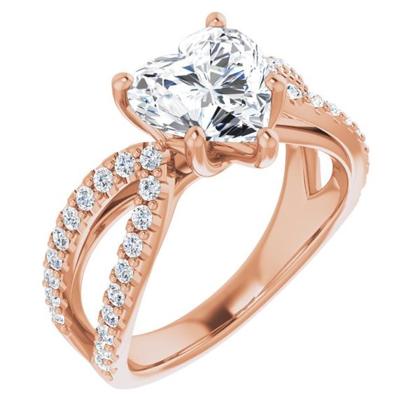 Accented Engagement Ring The Hills Jewelry LLC Worthington, OH