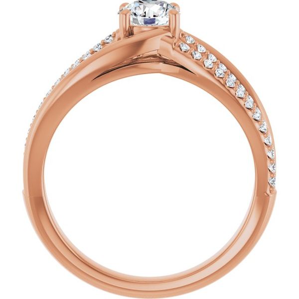 Accented Engagement Ring Image 2 MurDuff's, Inc. Florence, MA