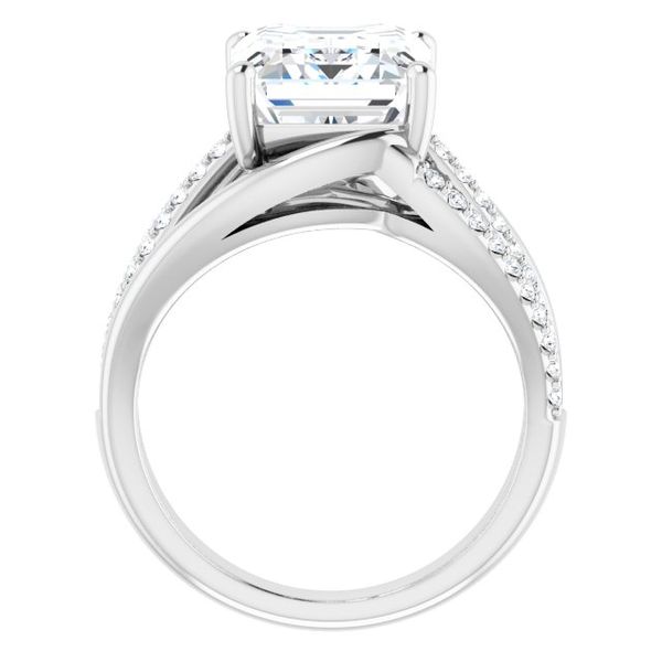 Accented Engagement Ring Image 2 Vail Creek Jewelry Designs Turlock, CA