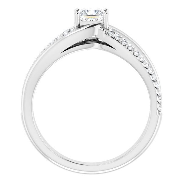 Accented Engagement Ring Image 2 Jambs Jewelry Raymond, NH