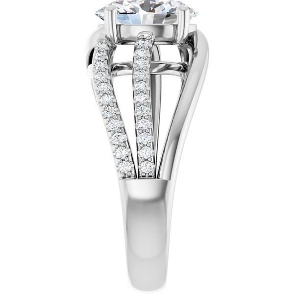 Accented Engagement Ring Image 4 Jambs Jewelry Raymond, NH