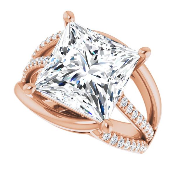 Accented Engagement Ring Image 5 Leitzel's Jewelry Myerstown, PA