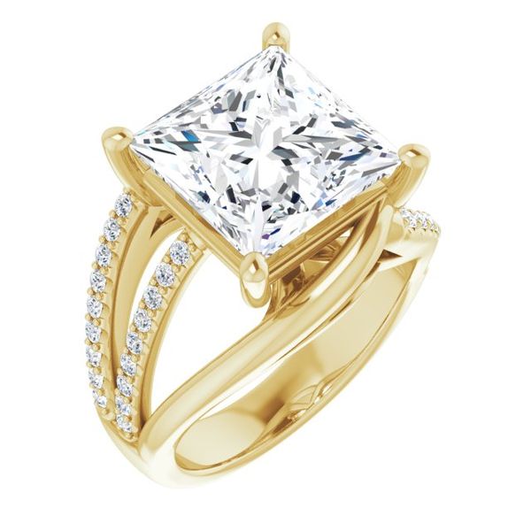 Accented Engagement Ring Puckett's Fine Jewelry Benton, KY
