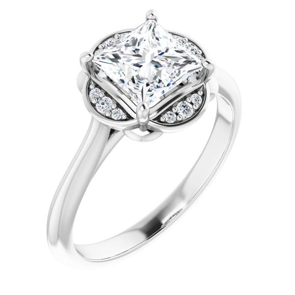 Accented Engagement Ring Javeri Jewelers Inc Frisco, TX