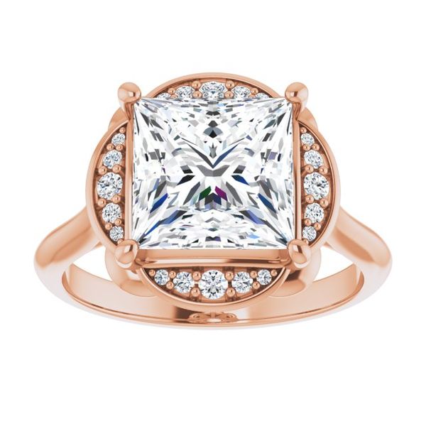 Accented Engagement Ring Image 3 Javeri Jewelers Inc Frisco, TX