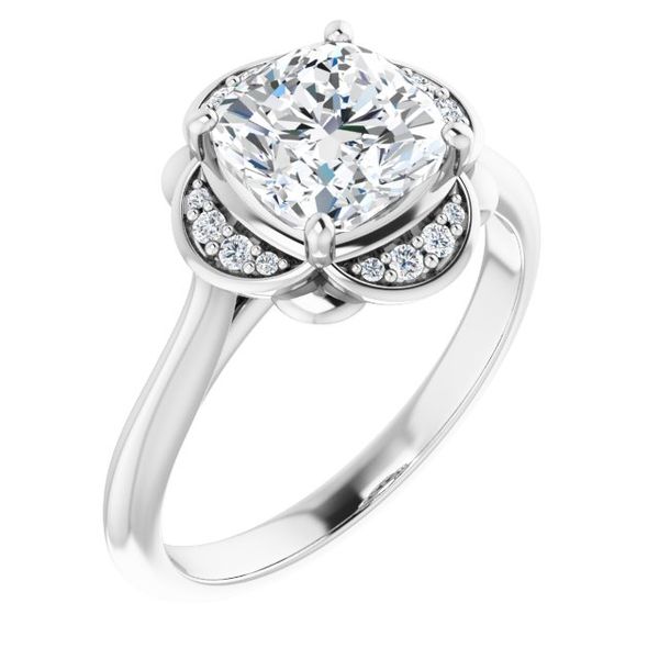 Accented Engagement Ring Jewel Smiths Oklahoma City, OK