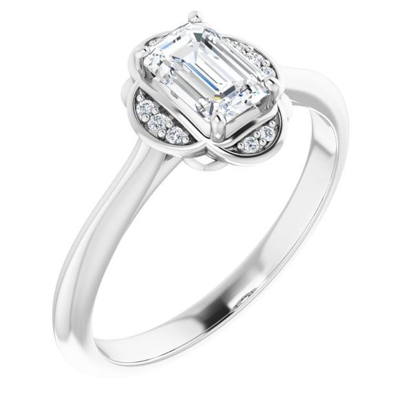 Accented Engagement Ring Trinity Jewelers  Pittsburgh, PA