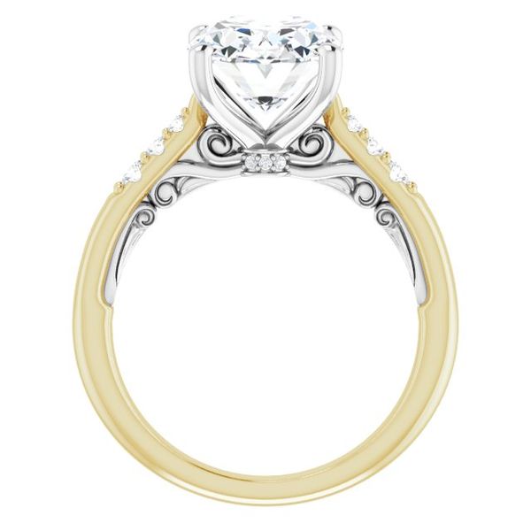 Accented Engagement Ring Image 2 Mark Jewellers La Crosse, WI