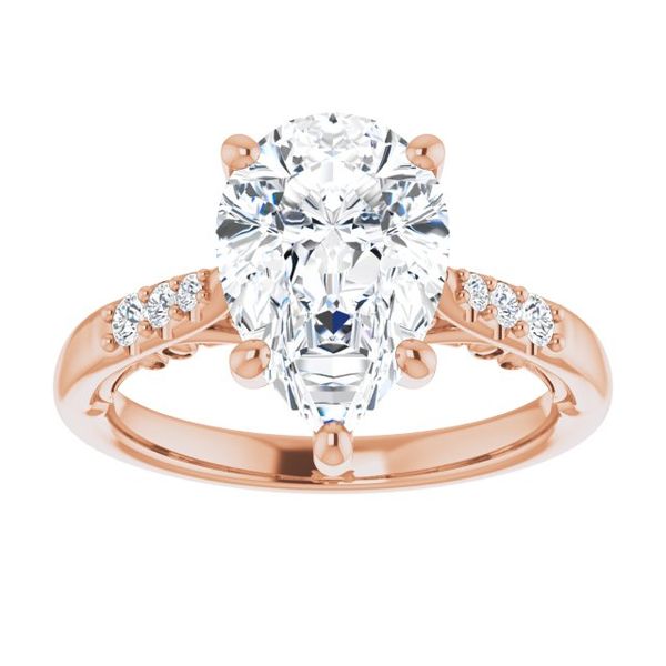 Accented Engagement Ring Image 3 Mark Jewellers La Crosse, WI