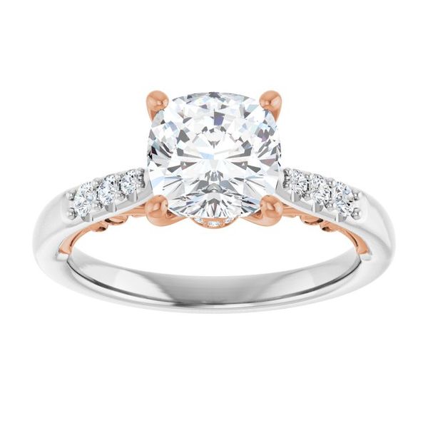 Accented Engagement Ring Image 3 Trinity Jewelers  Pittsburgh, PA