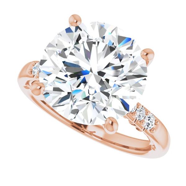 Accented Engagement Ring Image 5 James Douglas Jewelers LLC Monroeville, PA