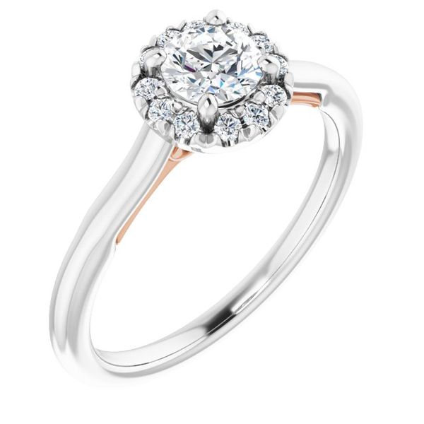 Halo-Style Engagement ring Oak Valley Jewelers Oakdale, CA