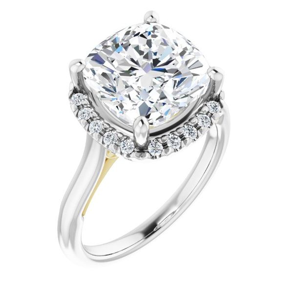 Halo-Style Engagement ring Javeri Jewelers Inc Frisco, TX