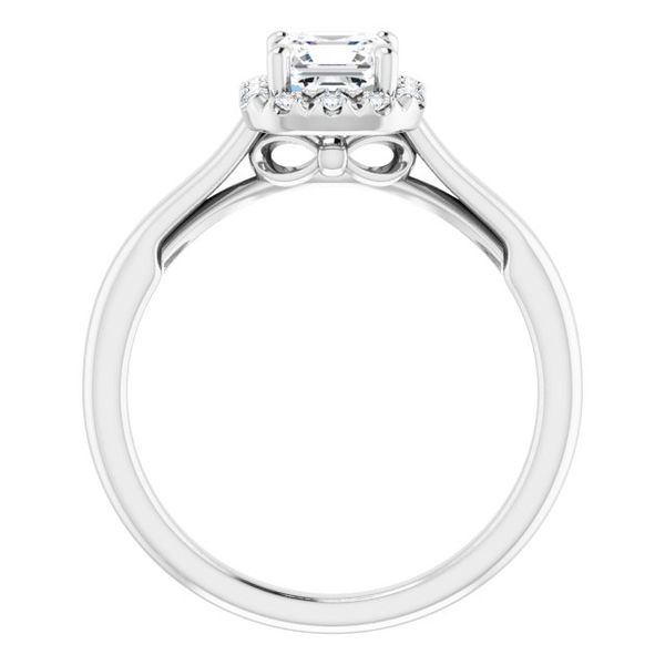 Halo-Style Engagement ring Image 2 Javeri Jewelers Inc Frisco, TX