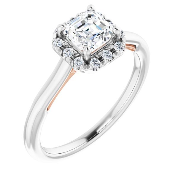 Halo-Style Engagement ring Mark Jewellers La Crosse, WI