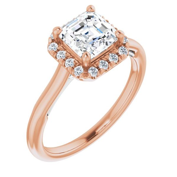 Halo-Style Engagement ring James Douglas Jewelers LLC Monroeville, PA