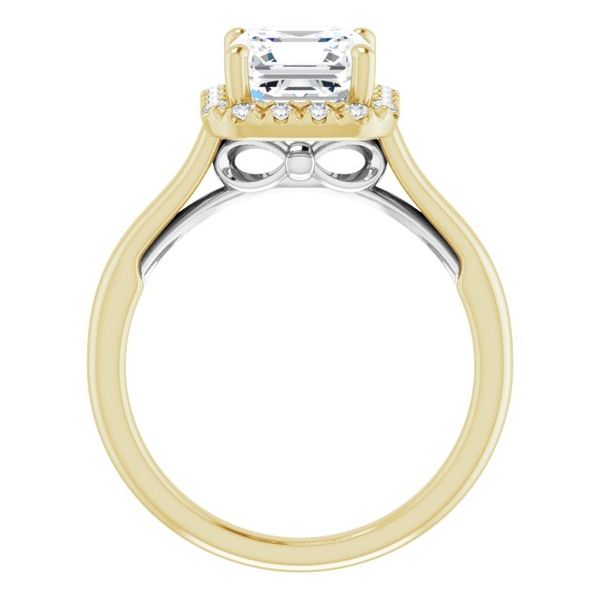 Halo-Style Engagement ring Image 2 James Douglas Jewelers LLC Monroeville, PA