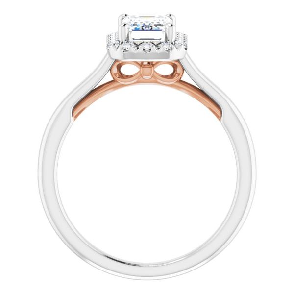 Halo-Style Engagement ring Image 2 James Douglas Jewelers LLC Monroeville, PA