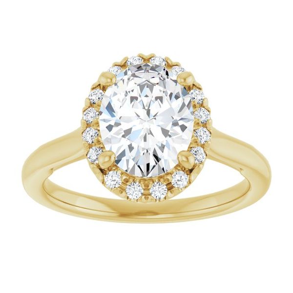 Halo-Style Engagement ring Image 3 James Douglas Jewelers LLC Monroeville, PA
