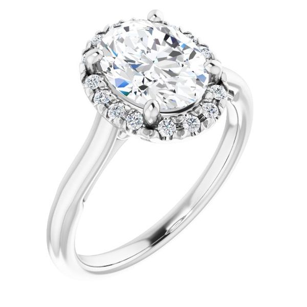 Halo-Style Engagement ring Meritage Jewelers Lutherville, MD