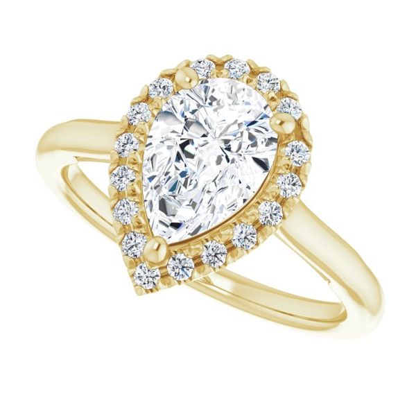 Halo-Style Engagement ring Image 5 J. Thomas Jewelers Rochester Hills, MI