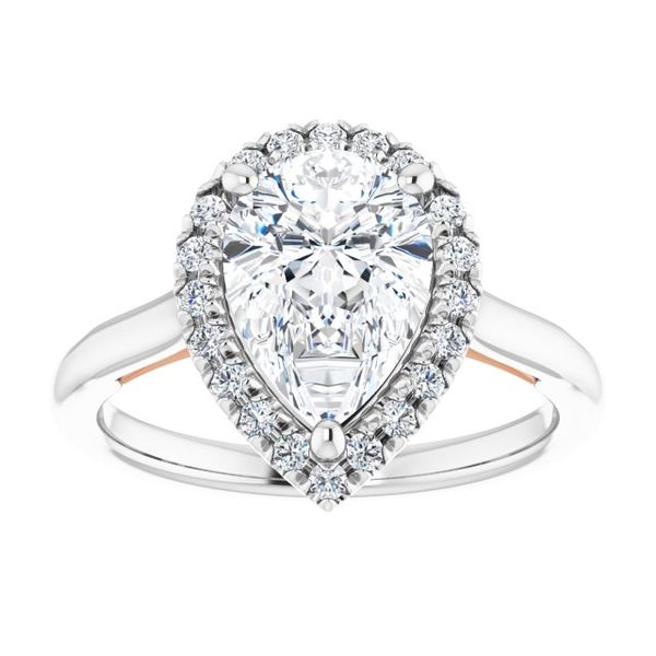 Halo-Style Engagement ring Image 3 J. Thomas Jewelers Rochester Hills, MI
