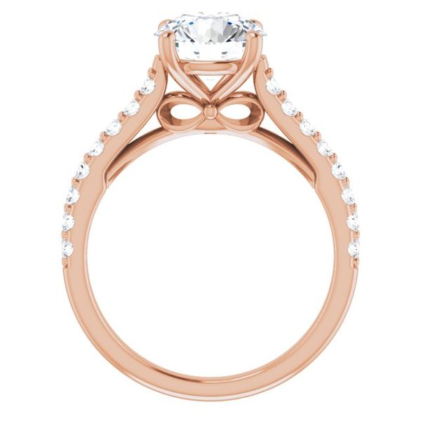 Accented Engagement Ring Image 2 Javeri Jewelers Inc Frisco, TX
