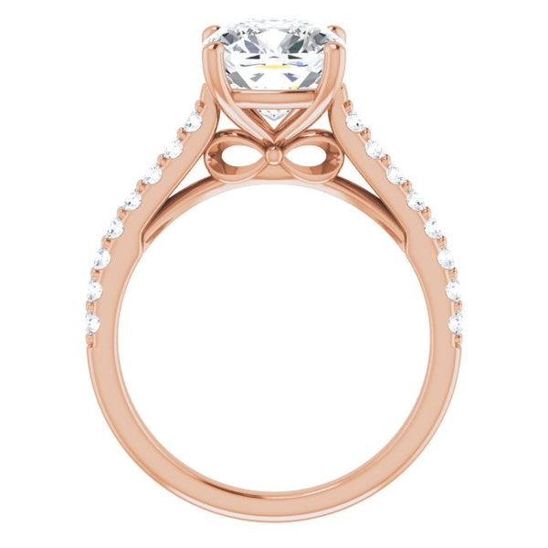 Accented Engagement Ring Image 2 Pickens Jewelers, Inc. Atlanta, GA