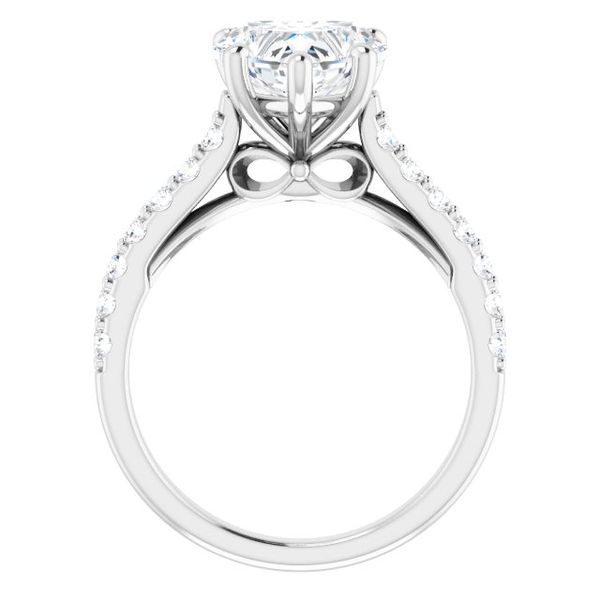 Accented Engagement Ring Image 2 Selman's Jewelers-Gemologist McComb, MS
