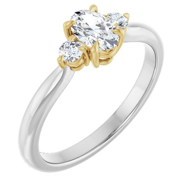 Three-Stone Engagement Ring Selman's Jewelers-Gemologist McComb, MS
