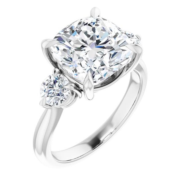 Three-Stone Engagement Ring The Hills Jewelry LLC Worthington, OH
