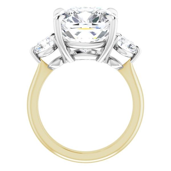 Three-Stone Engagement Ring Image 2 Glatz Jewelry Aliquippa, PA