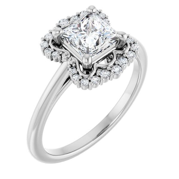 Halo-Style Engagement Ring Glatz Jewelry Aliquippa, PA