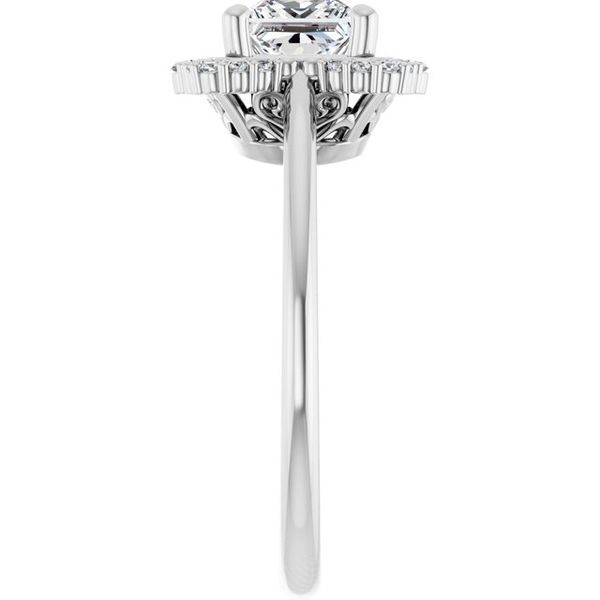 Halo-Style Engagement Ring Image 4 Glatz Jewelry Aliquippa, PA