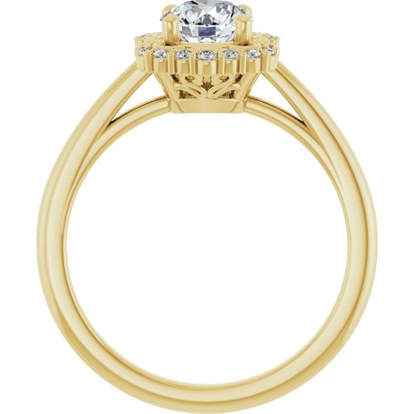 Halo-Style Engagement Ring Image 2 Glatz Jewelry Aliquippa, PA