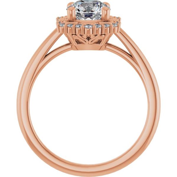 Halo-Style Engagement Ring Image 2 Glatz Jewelry Aliquippa, PA