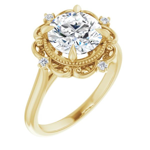 Vintage-Inspired Engagement Ring Jimmy Smith Jewelers Decatur, AL