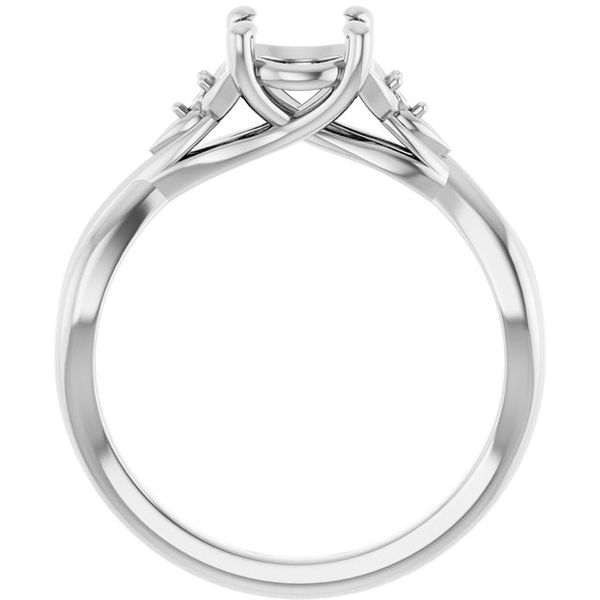 Accented Engagement Ring Image 2 Vulcan's Forge LLC Kansas City, MO
