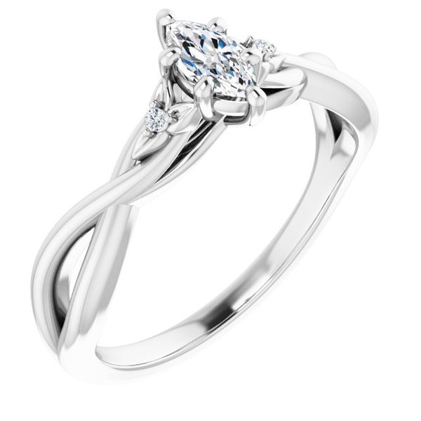 Accented Engagement Ring Monarch Jewelry Winter Park, FL