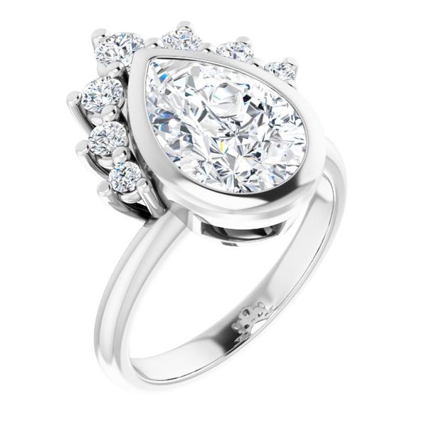 Accented Engagement Ring Vulcan's Forge LLC Kansas City, MO